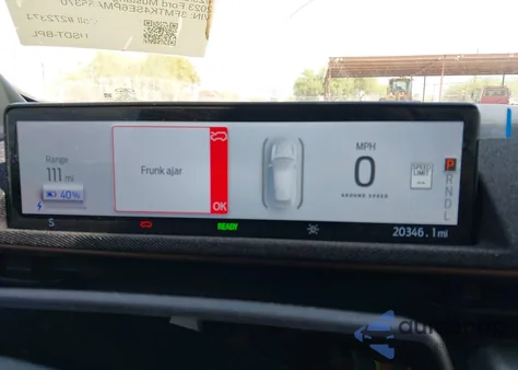 2023 Ford Mustang Mach-E Gt из США, поврежденный, VIN 3FMTK4SE6PMA55370